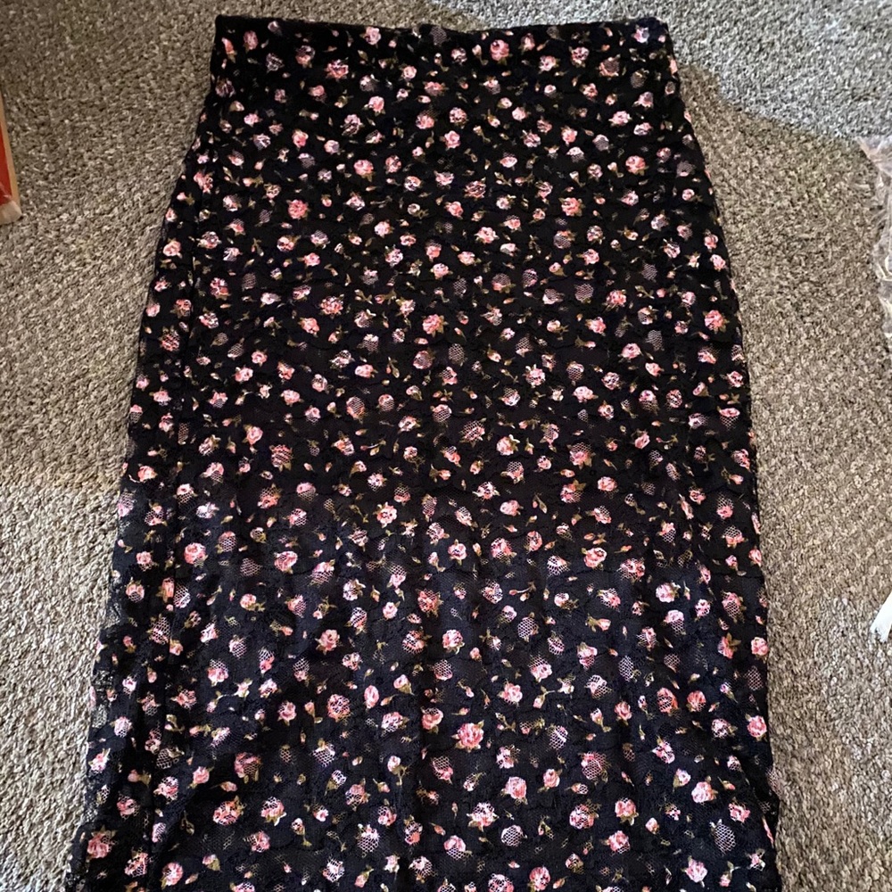 Alex and Jane Floral Skirt